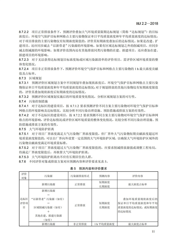 HJ 2.2-2018环境影响评价技术导则 大气环境(图17)