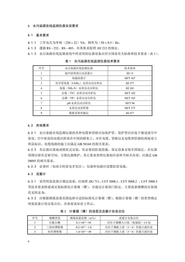 HJ 353-2019 水污染源在线监测系统（CODCr、NH3-N 等）安装技术规范(图9)