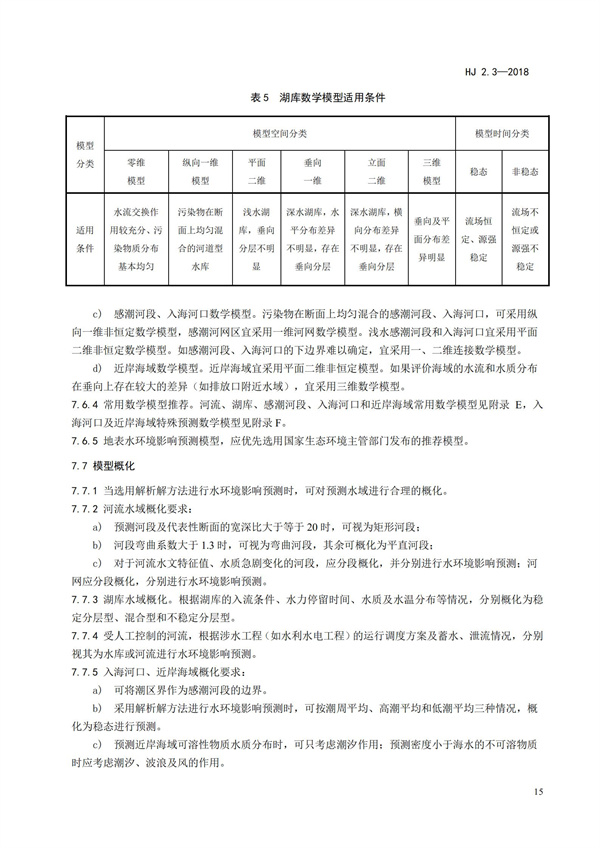 HJ2.3-2018环境影响评价技术导则 地表水环境(图19)