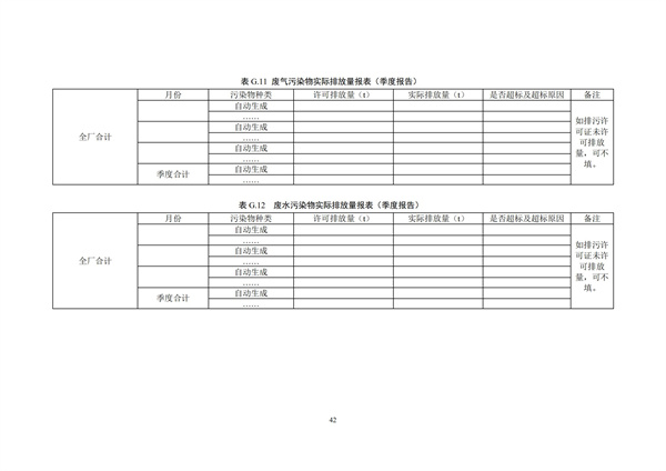 排污单位环境管理台账及排污许可证执行报告技术规范总则（试行）(图45)